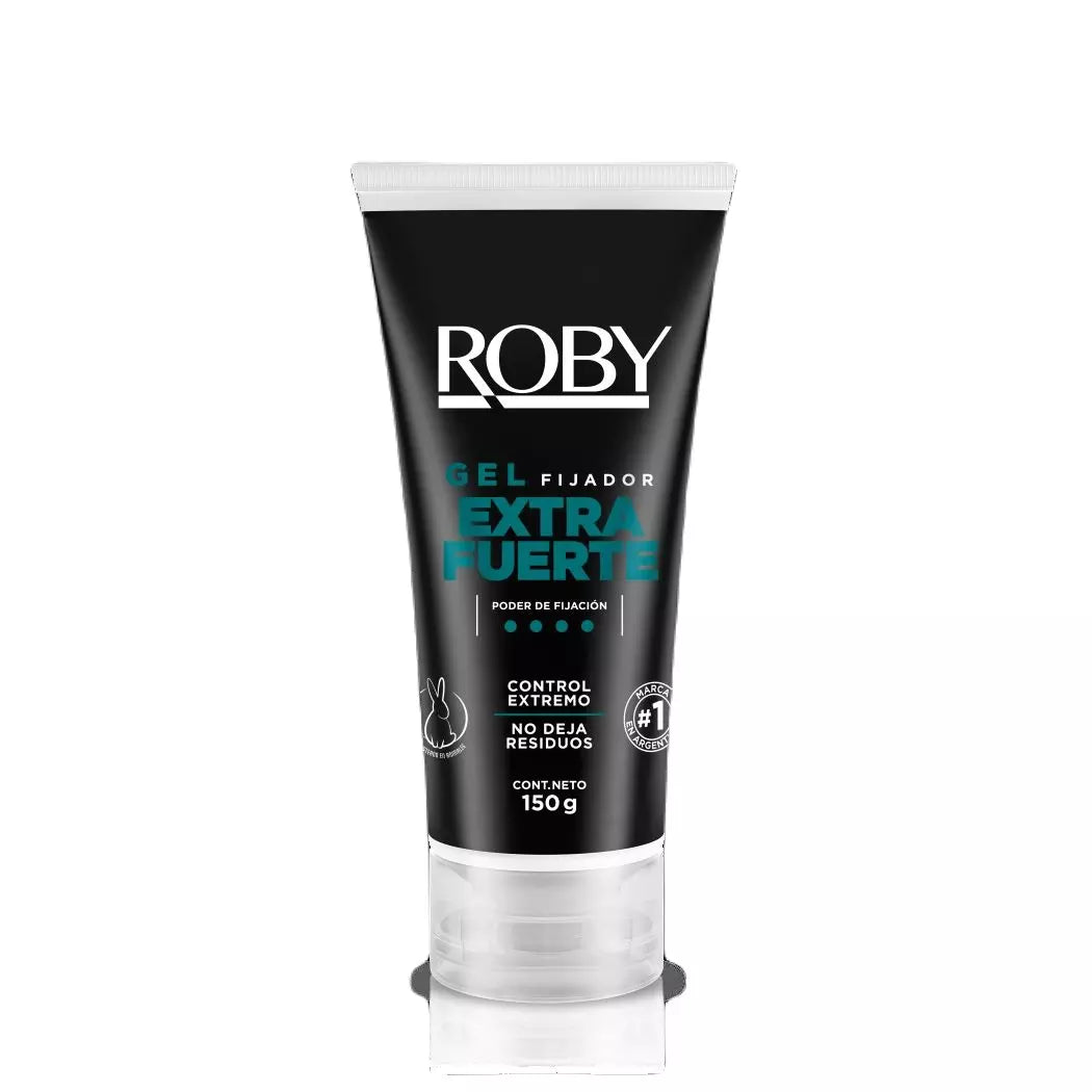Gel Extra Fuerte Roby Con Aloe 150g
