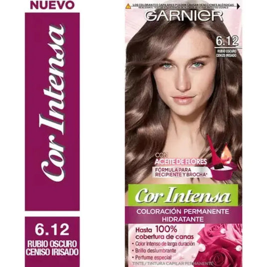 Tintura Nutrisse Cor Intensa 6.12 - GARNIER