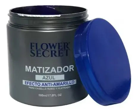 Matizador Capilar Flower Secret Color Azul Anti-amarillo 500