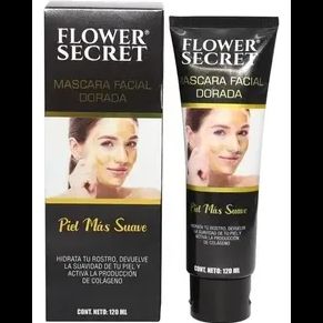 Mascarlla Facial Dorada Flower Secret