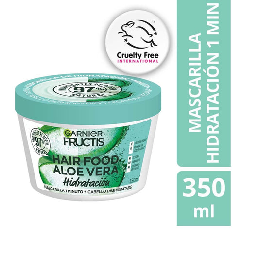 Mascarilla Capilar Fructis Hair Food Kiwi Mentol, 350 ml