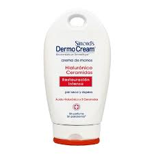 Crema de manos Simond’s Dermocream Dermocream Hialuronico Ceramidas Restauracion Intensa, 80 ml