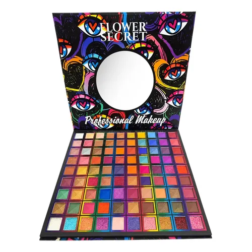 Paleta De Sombras De Ojos Flower Secret 81 Colores