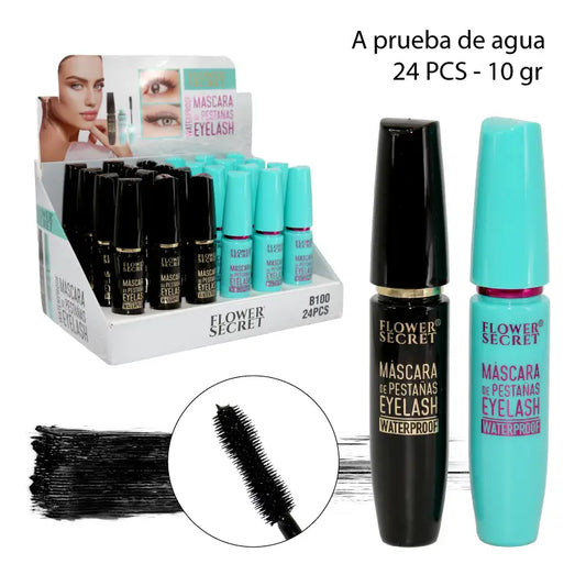 MASCARA DE PESTANAS A PRUEBA DE AGUA - NEGRO 10 GR