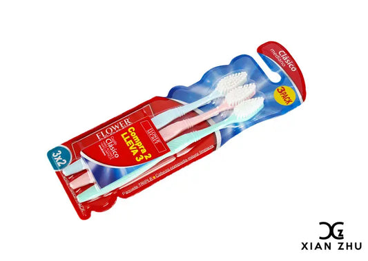 PACK 3 CEPILLOS DE DIENTES ADULTO