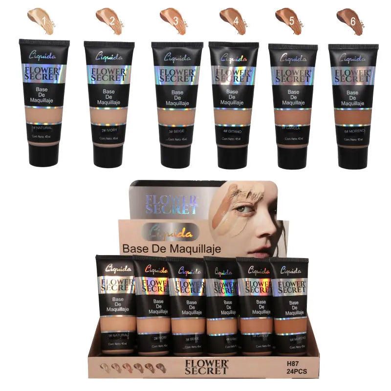 BASE DE MAQUILLAJE FLOWER SECRET - 45 ML