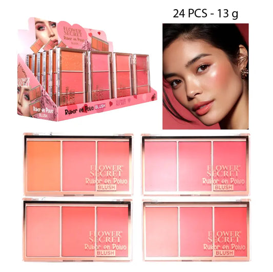 RUBOR EN POLVO BLUSH TONOS ROSA