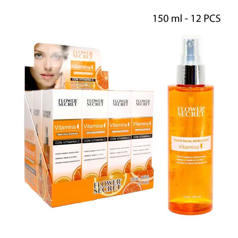 TONICO FACIAL REFRESCANTE CON VITAMINA C - 150 ML