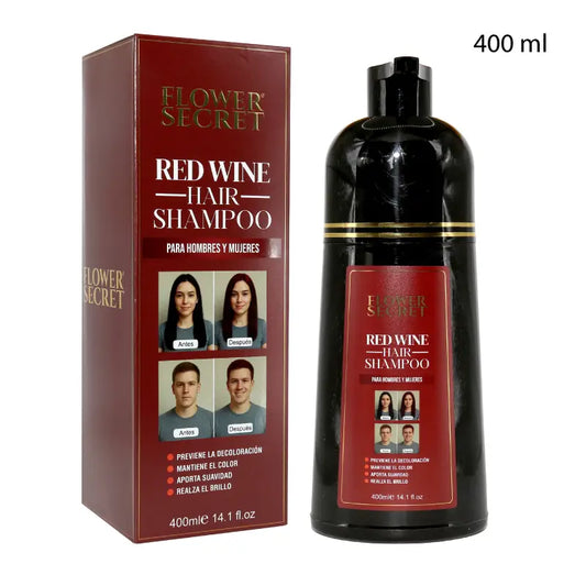 SHAMPOO MATIZANTE ROJO PARA EL CABELLO - 400 ML