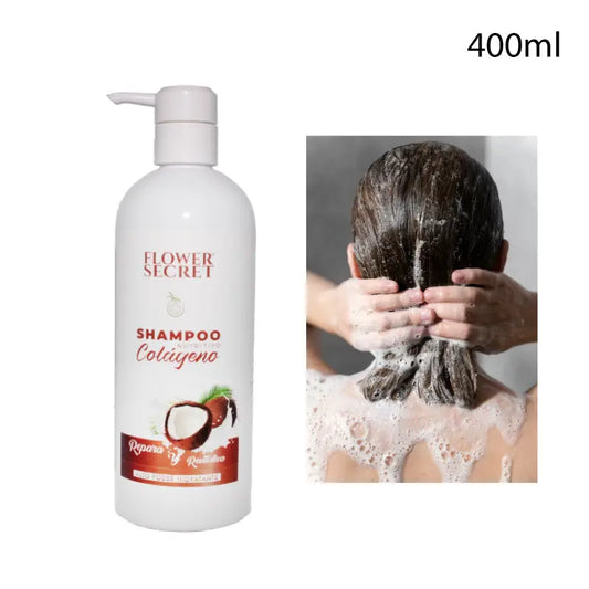 SHAMPOO NUTRITIVO DE COLAGENO 400ML - AROMA A COCO