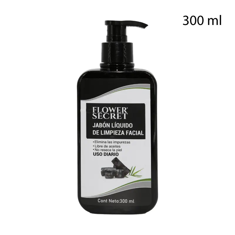 JABON LIQUIDO DE LIMPIEZA FACIAL UNISEX CON CARBON