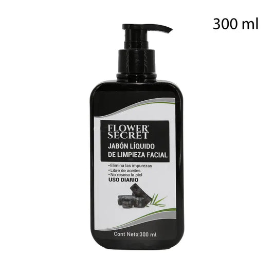 JABON LIQUIDO DE LIMPIEZA FACIAL UNISEX CON CARBON