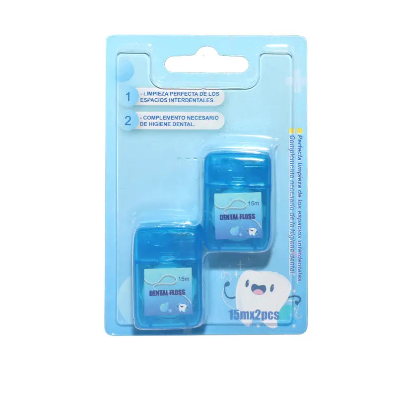 SET 2 HILOS DENTALES 15MTS